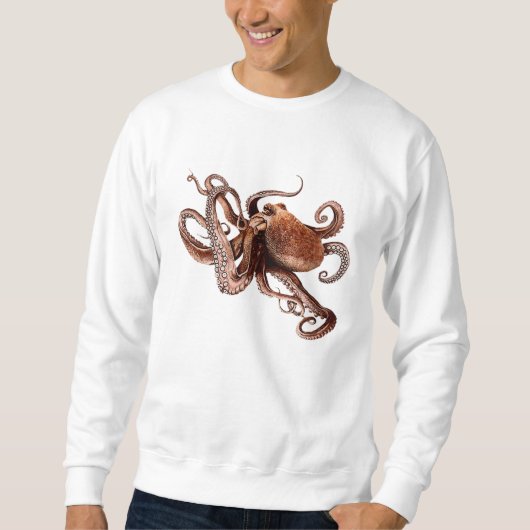 Paul die Krake Sweatshirt (Vorderseite)