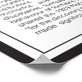 Paul Dirac Poster (Ecke)