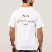 Paul Dockery--- Gemisch XL "Papa " T-Shirt (Rückseite)