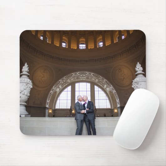 Paul + Dons Hochzeit Mousepad (Mit Mouse)