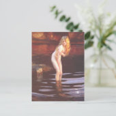 Paul Émile Chabas - Baigneuse (Bather) Postkarte (Stehend Vorderseite)