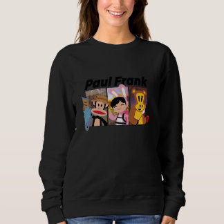 Paul Frank Trio Julius Monkey Bunny Girl & Worry B Sweatshirt