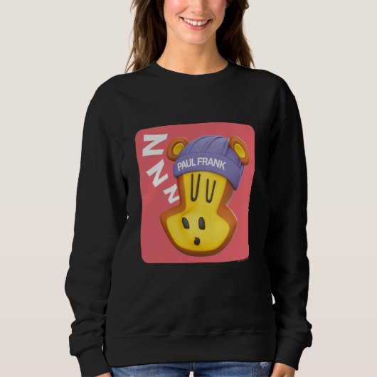 Paul Frank Worry Bear Sleeping Square Sweatshirt (Vorderseite)