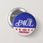 Paul für Präsidenten Button (Vorne & Hinten)