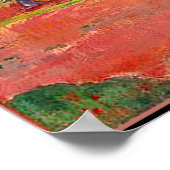 Paul Gaugin - Am Fuß des Berges Poster (Ecke)