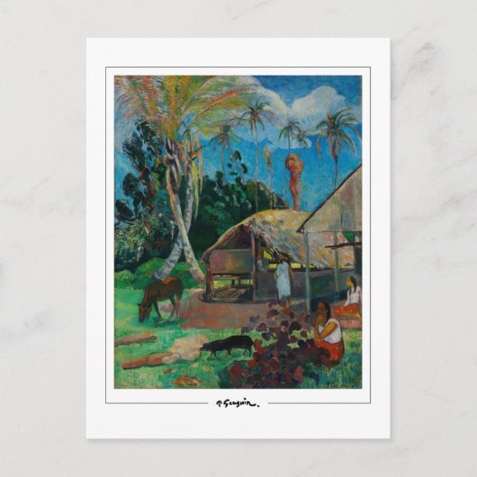 Paul Gauguin #1 - Fine Art Postcard Postkarte (Vorderseite)