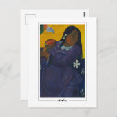 Paul Gauguin #375 - Fine Art Postcard Postkarte (Vorne/Hinten)