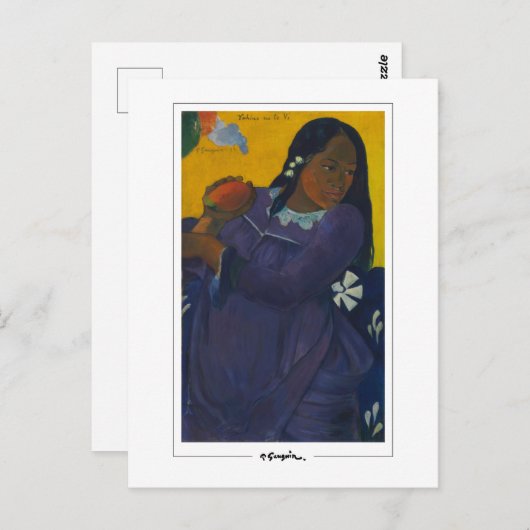 Paul Gauguin #375 - Fine Art Postcard Postkarte (Vorne/Hinten)