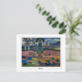 Paul Gauguin #383 - Fine Art Postcard Postkarte (Stehend Vorderseite)