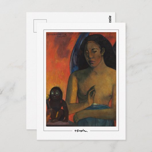 Paul Gauguin #396 - Fine Art Postcard Postkarte (Vorne/Hinten)