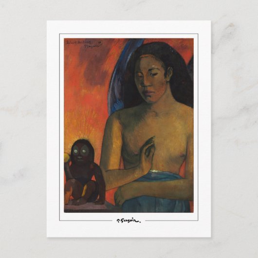 Paul Gauguin #396 - Fine Art Postcard Postkarte (Vorderseite)
