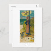 Paul Gauguin #418 - Fine Art Postcard Postkarte (Vorne/Hinten)
