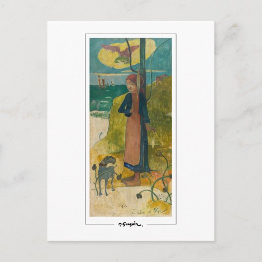 Paul Gauguin #418 - Fine Art Postcard Postkarte (Vorderseite)