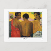 Paul Gauguin #421 - Fine Art Postcard Postkarte (Vorderseite)