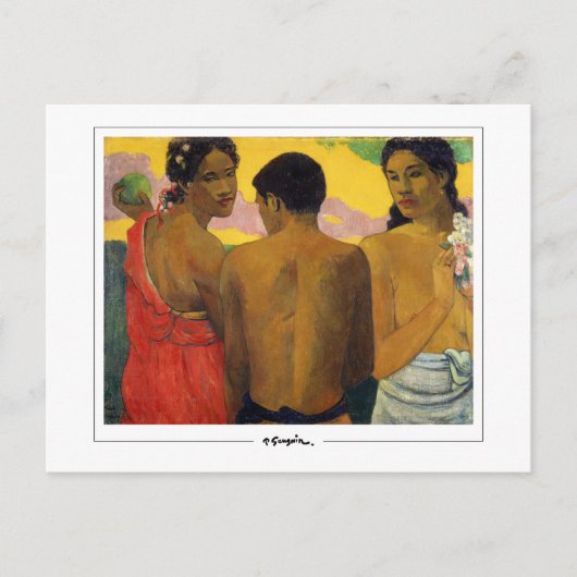 Paul Gauguin #421 - Fine Art Postcard Postkarte (Vorderseite)