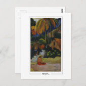 Paul Gauguin #438 - Fine Art Postcard Postkarte (Vorne/Hinten)