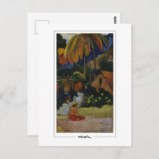 Paul Gauguin #438 - Fine Art Postcard Postkarte (Vorne/Hinten)