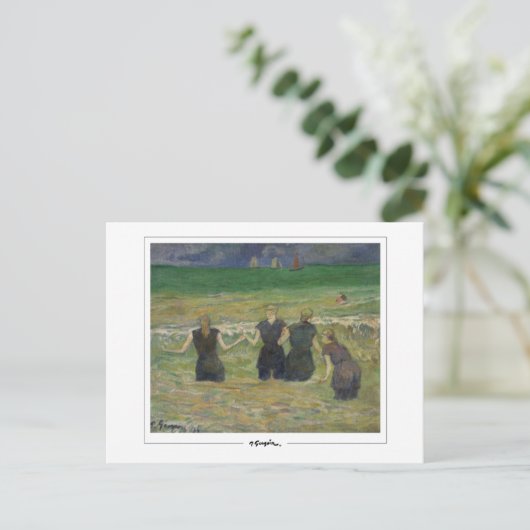 Paul Gauguin #457 - Fine Art Postcard Postkarte (Stehend Vorderseite)