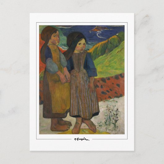 Paul Gauguin #489 - Fine Art Postcard Postkarte (Vorderseite)