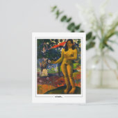 Paul Gauguin #4 - Fine Art Postcard Postkarte (Stehend Vorderseite)