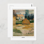 Paul Gauguin #503 - Fine Art Postcard Postkarte (Vorne/Hinten)