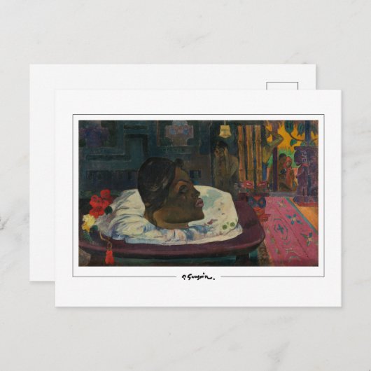 Paul Gauguin #532 - Fine Art Postcard Postkarte (Vorne/Hinten)