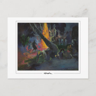 Paul Gauguin #5 - Fine Art Postcard Postkarte