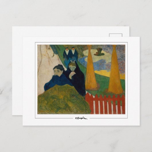 Paul Gauguin #644 - Fine Art Postcard Postkarte (Vorne/Hinten)