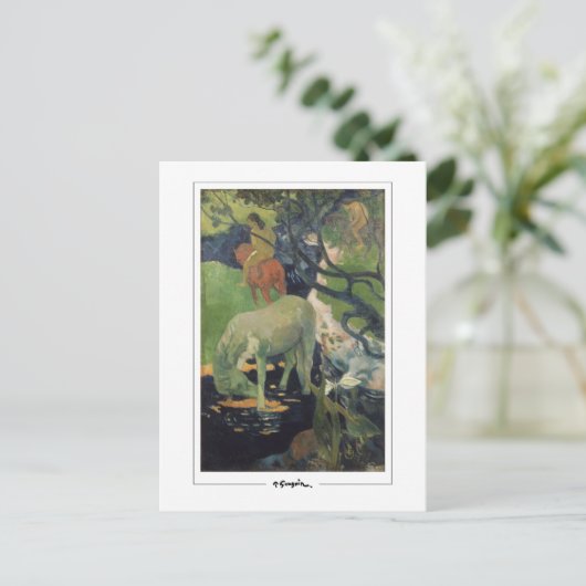 Paul Gauguin #646 - Fine Art Postcard Postkarte (Stehend Vorderseite)
