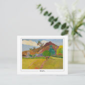 Paul Gauguin #98 - Fine Art Postcard Postkarte (Stehend Vorderseite)