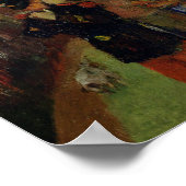 Paul Gauguin | A Suburban Street, 1884 Poster (Ecke)