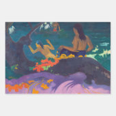 Paul Gauguin - Am Meer / Fatata te Miti Geschenkpapier Set (Vorderseite 2)