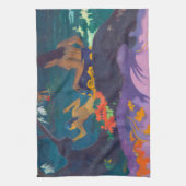 Paul Gauguin - Am Meer / Fatata te Miti Geschirrtuch (Vertikal)