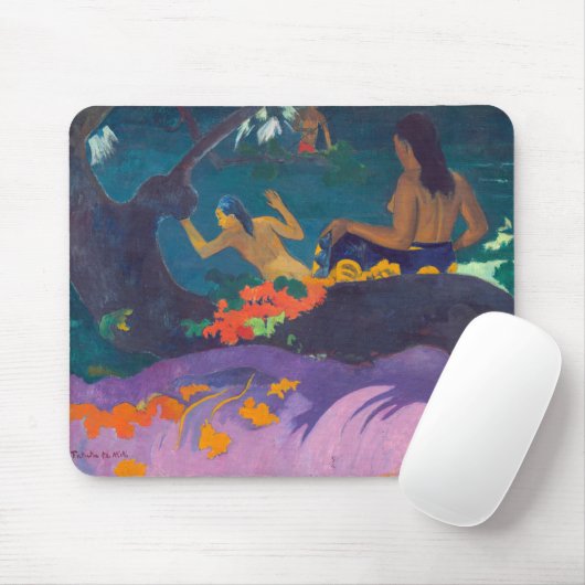 Paul Gauguin - Am Meer / Fatata te Miti Mousepad (Mit Mouse)