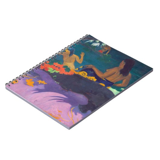 Paul Gauguin - Am Meer / Fatata te Miti Notizblock (Linke Seite)