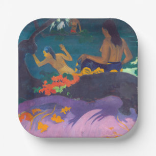 Paul Gauguin - Am Meer / Fatata te Miti Pappteller