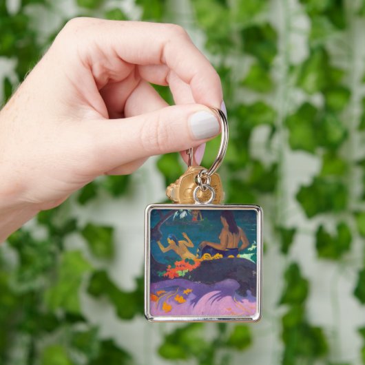 Paul Gauguin - Am Meer / Fatata te Miti Schlüsselanhänger (Hand)