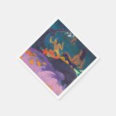 Paul Gauguin - Am Meer / Fatata te Miti Serviette (Ecke)