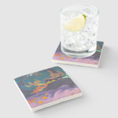 Paul Gauguin - Am Meer / Fatata te Miti Steinuntersetzer (Seitenansicht)