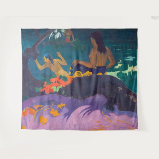 Paul Gauguin - Am Meer / Fatata te Miti Wandteppich (Vorderseite (Horizontal))