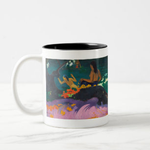 Paul Gauguin Am Meer (Fatata te Miti) Zweifarbige Tasse
