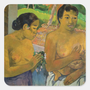 Paul Gauguin   Angebot von 1902 Quadratischer Aufkleber
