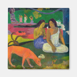 Paul Gauguin Arearea (der rote Hund), 1892 Magnet