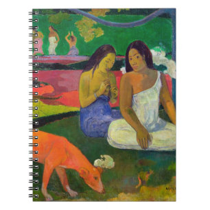 Paul Gauguin Arearea (der rote Hund), 1892 Notizblock