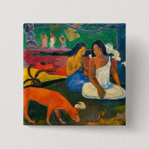 Paul Gauguin - Arearea / Der rote Hund Button