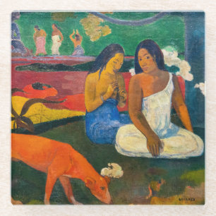 Paul Gauguin - Arearea / Der Rote Hund Glasuntersetzer