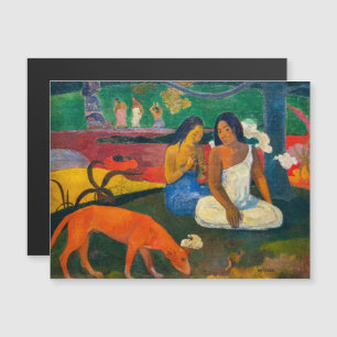 Paul Gauguin - Arearea / Der Rote Hund Magnetkarte