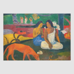 Paul Gauguin - Arearea / Der Rote Hund Seidenpapier