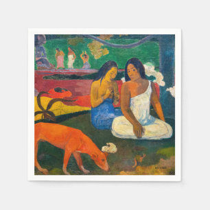 Paul Gauguin - Arearea / Der rote Hund Serviette
