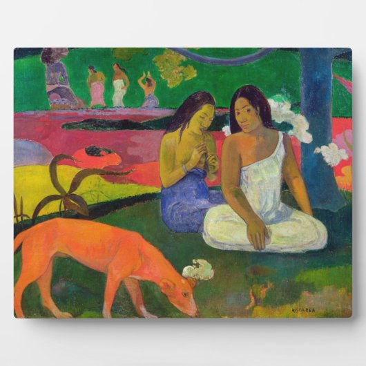 Paul Gauguin | Arearea (The Red Dog), 1892 Fotoplatte (Vorderseite)